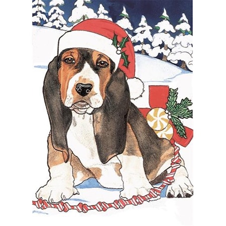 Basset Holiday Boxed Cards